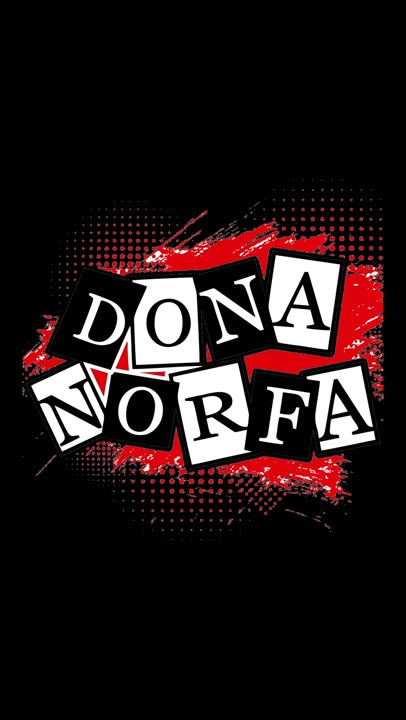 Logo Dona Norfa para painel de LED vertical